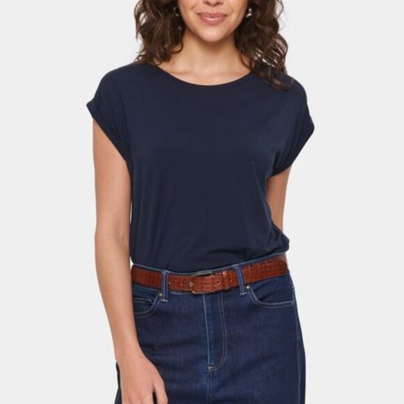 Kit & Ace Navy T-Shirt, XS - Picture 2 of 6